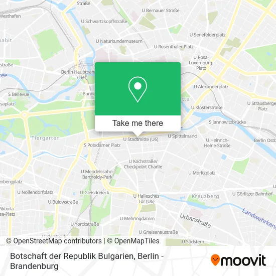 Botschaft der Republik Bulgarien map