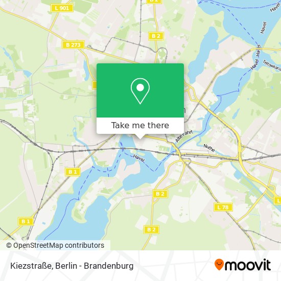 Kiezstraße map