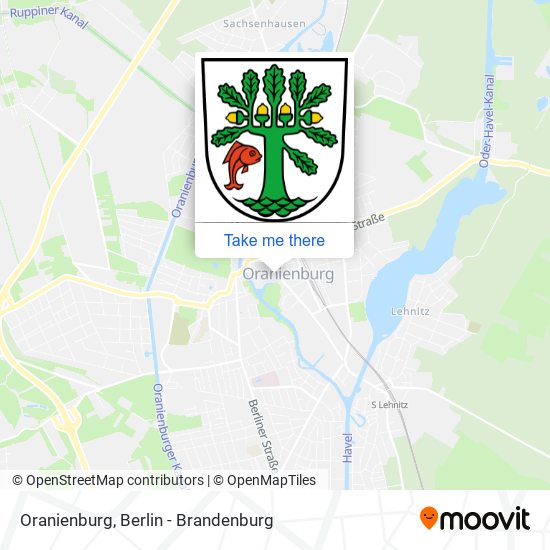 Карта Oranienburg
