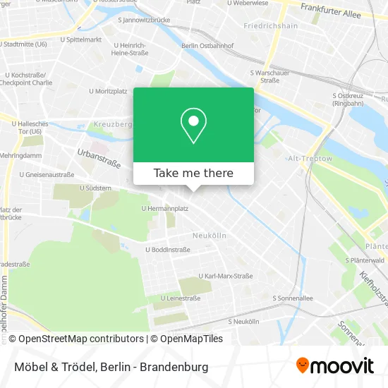 Карта Möbel & Trödel