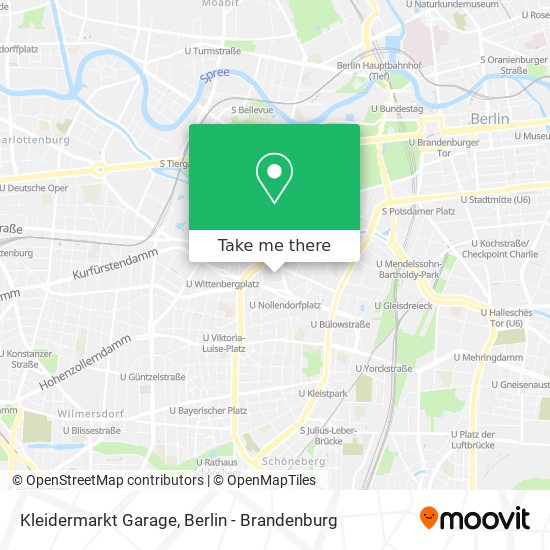 Kleidermarkt Garage map