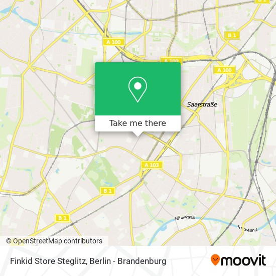 Карта Finkid Store Steglitz