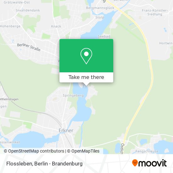 Flossleben map