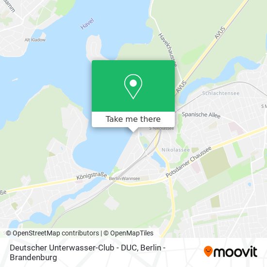 Deutscher Unterwasser-Club - DUC map