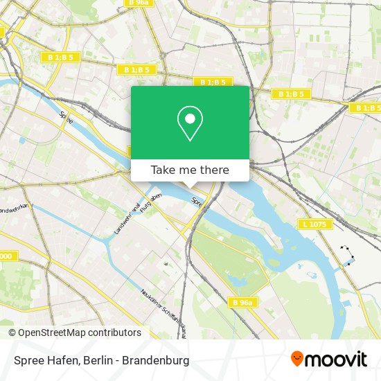 Spree Hafen map