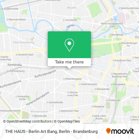 Карта THE HAUS - Berlin Art Bang