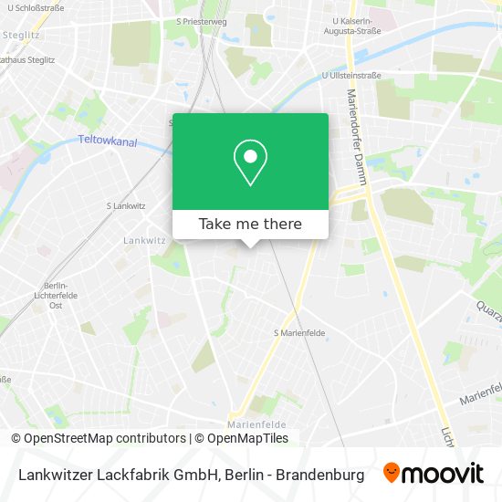 Lankwitzer Lackfabrik GmbH map