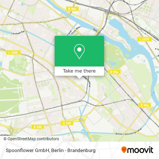 Spoonflower GmbH map