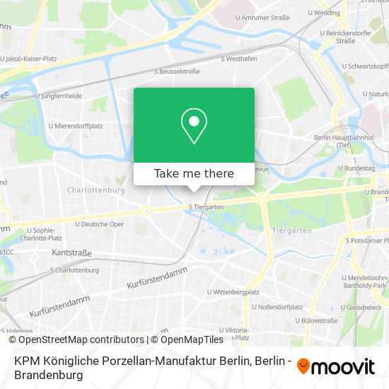 KPM Königliche Porzellan-Manufaktur Berlin map