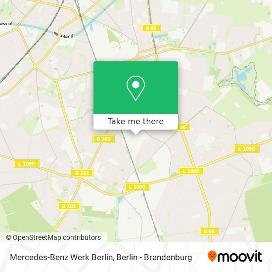 Mercedes-Benz Werk Berlin map