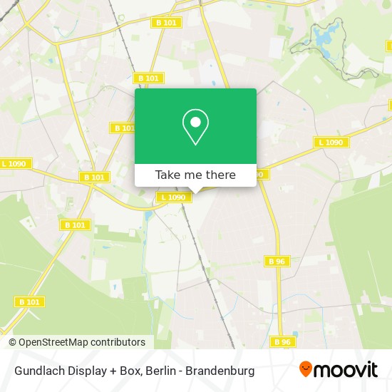 Gundlach Display + Box map