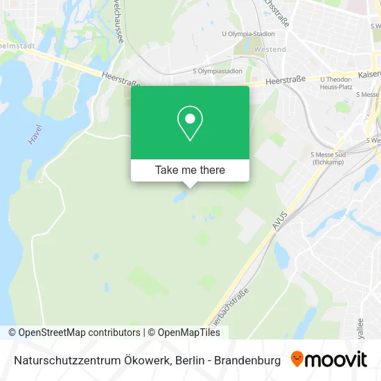 Карта Naturschutzzentrum Ökowerk