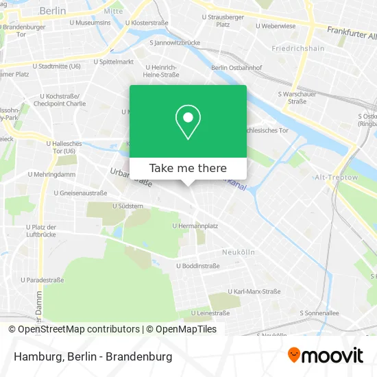 Hamburg map