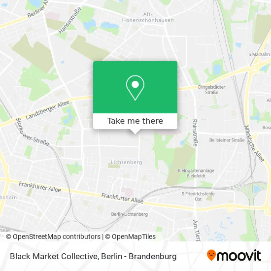 Black Market Collective map