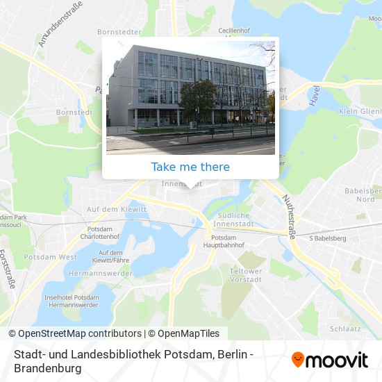 Stadt- und Landesbibliothek Potsdam map