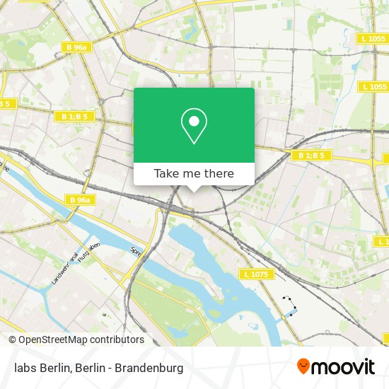 labs Berlin map