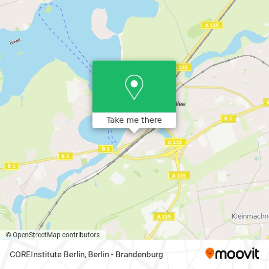 COREInstitute Berlin map