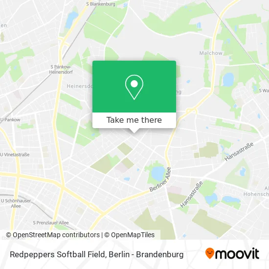 Карта Redpeppers Softball Field