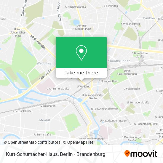 Kurt-Schumacher-Haus map