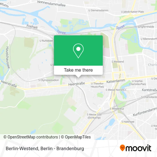 Карта Berlin-Westend