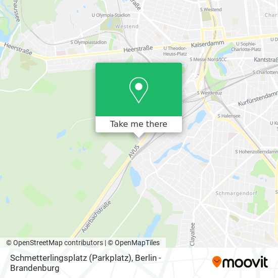Карта Schmetterlingsplatz (Parkplatz)