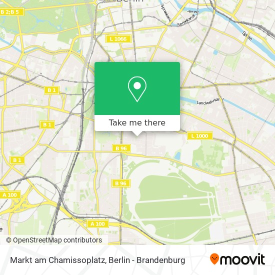 Карта Markt am Chamissoplatz