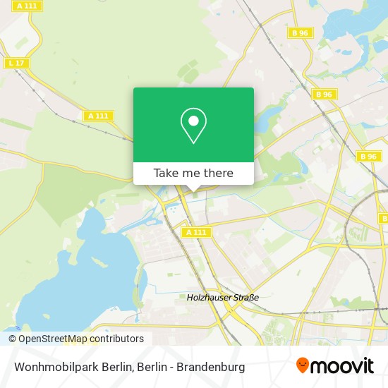 Wonhmobilpark Berlin map