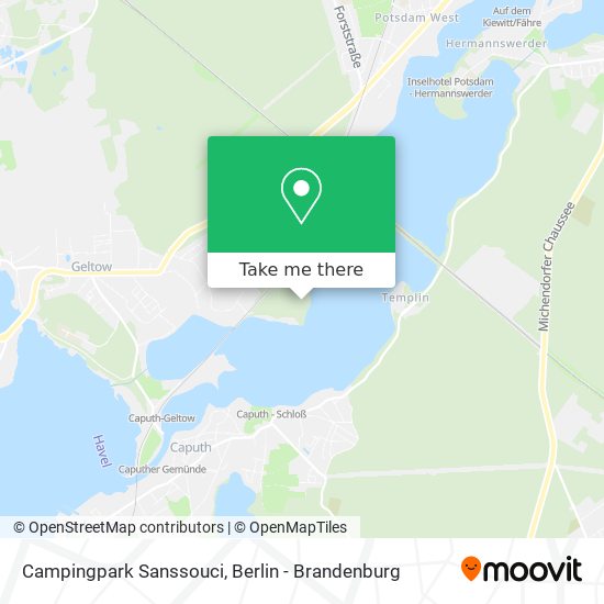 Карта Campingpark Sanssouci