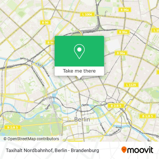 Taxihalt Nordbahnhof map