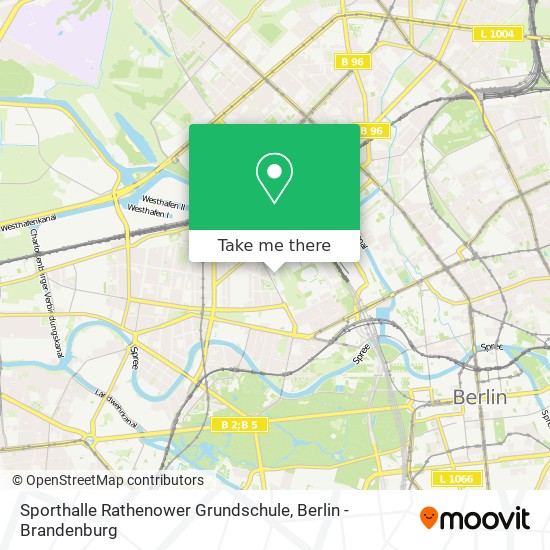 Карта Sporthalle Rathenower Grundschule