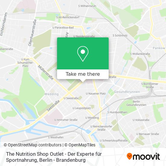 The Nutrition Shop Outlet - Der Experte für Sportnahrung map