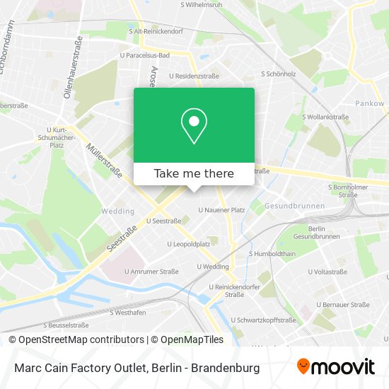 Marc Cain Factory Outlet map