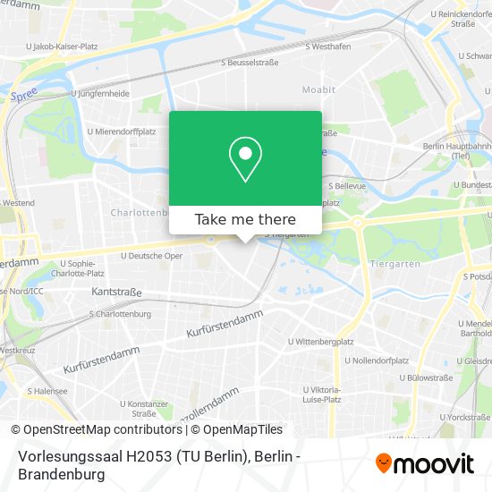 Карта Vorlesungssaal H2053 (TU Berlin)