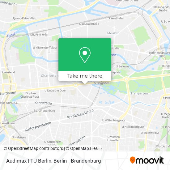 Audimax | TU Berlin map
