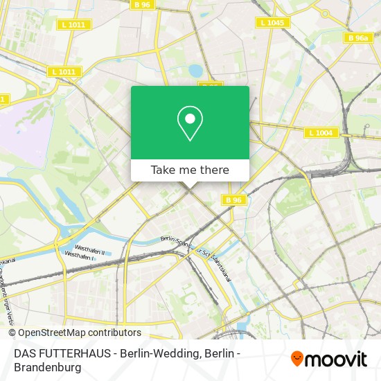 DAS FUTTERHAUS - Berlin-Wedding map