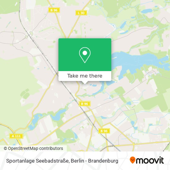 Карта Sportanlage Seebadstraße