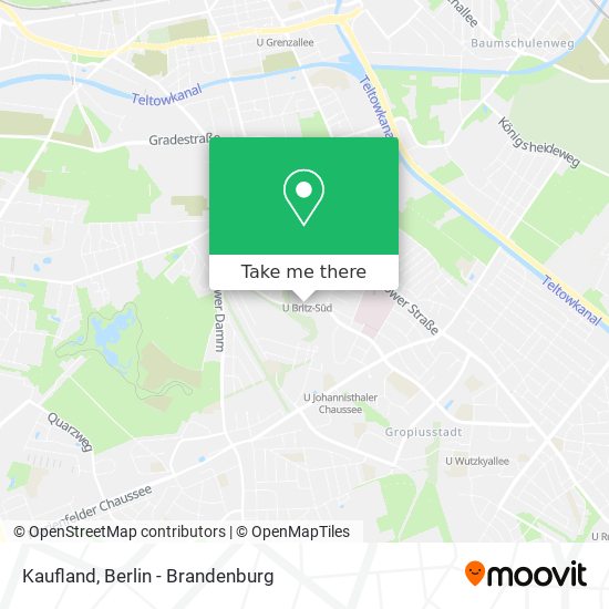 Kaufland map