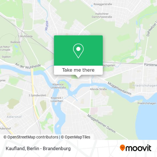 Kaufland map