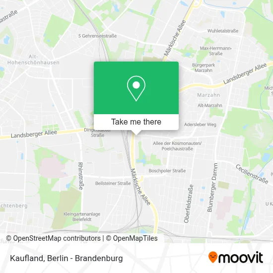 Kaufland map