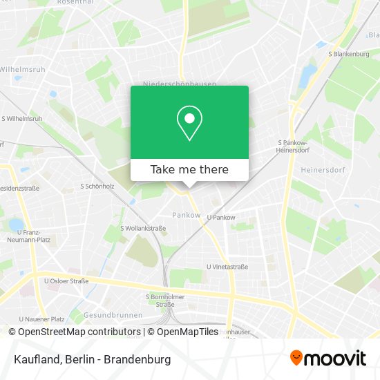 Kaufland map