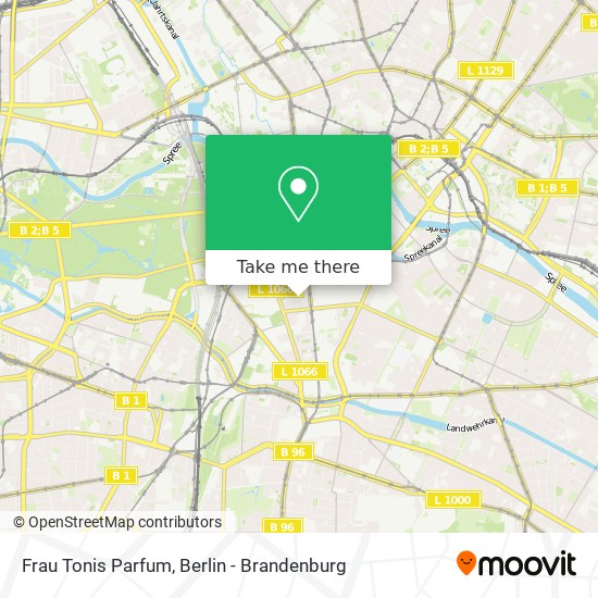 Frau Tonis Parfum map