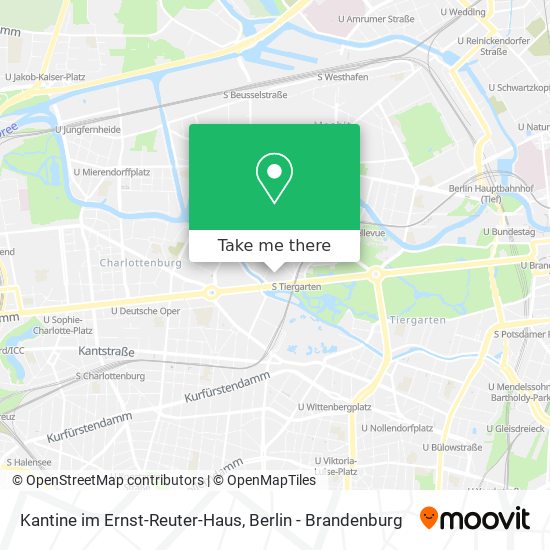 Kantine im Ernst-Reuter-Haus map