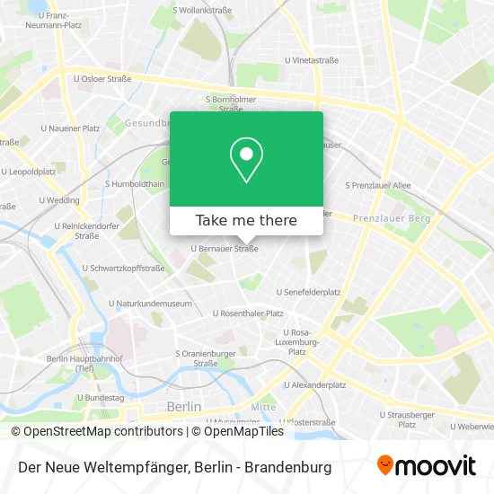 Der Neue Weltempfänger map