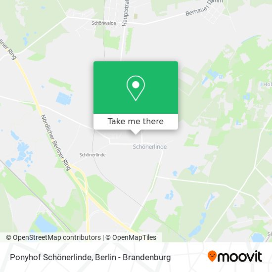 Ponyhof Schönerlinde map