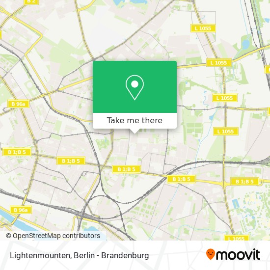 Lightenmounten map