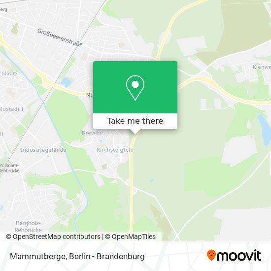 Mammutberge map