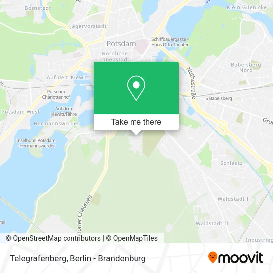Карта Telegrafenberg