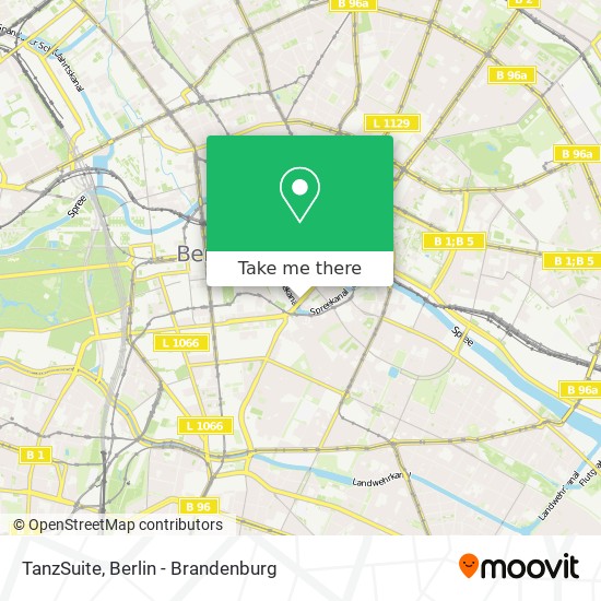 TanzSuite map
