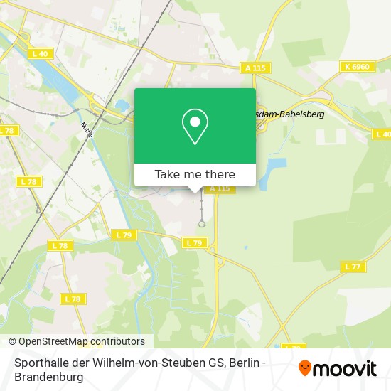 Sporthalle der Wilhelm-von-Steuben GS map