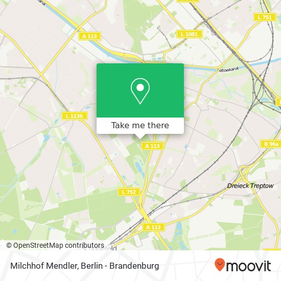Milchhof Mendler map